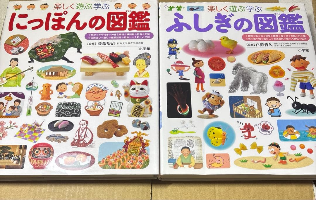 5358YM◎楽しく遊ぶ学ぶプレNEO図鑑ふしぎ、かずかたち等9冊セット