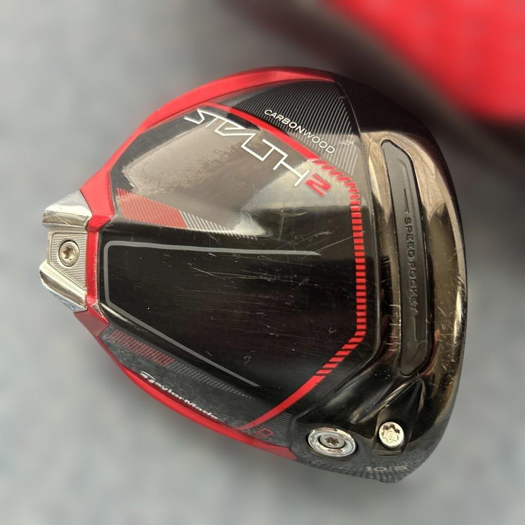 《テーラーメイド》STEALTH2 HD ステルス2HDドライバーヘッド＋カバー