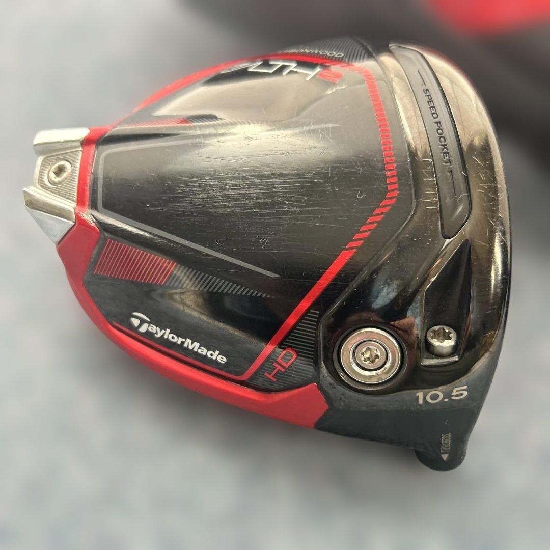 《テーラーメイド》STEALTH2 HD ステルス2HDドライバーヘッド＋カバー