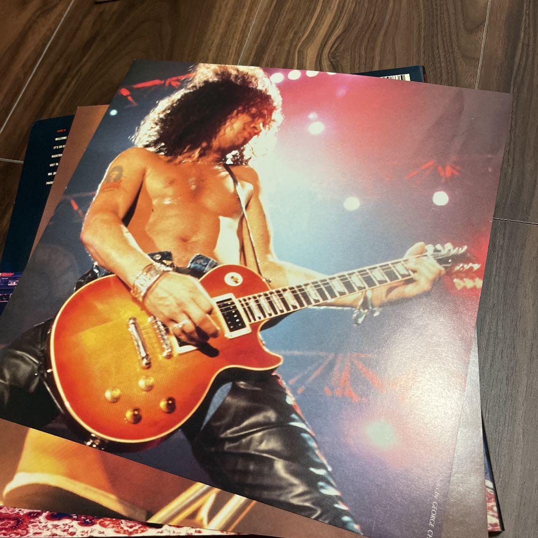 【レア】ガンズアンドローゼス　CD 未使用　カラーポートレート4種付き