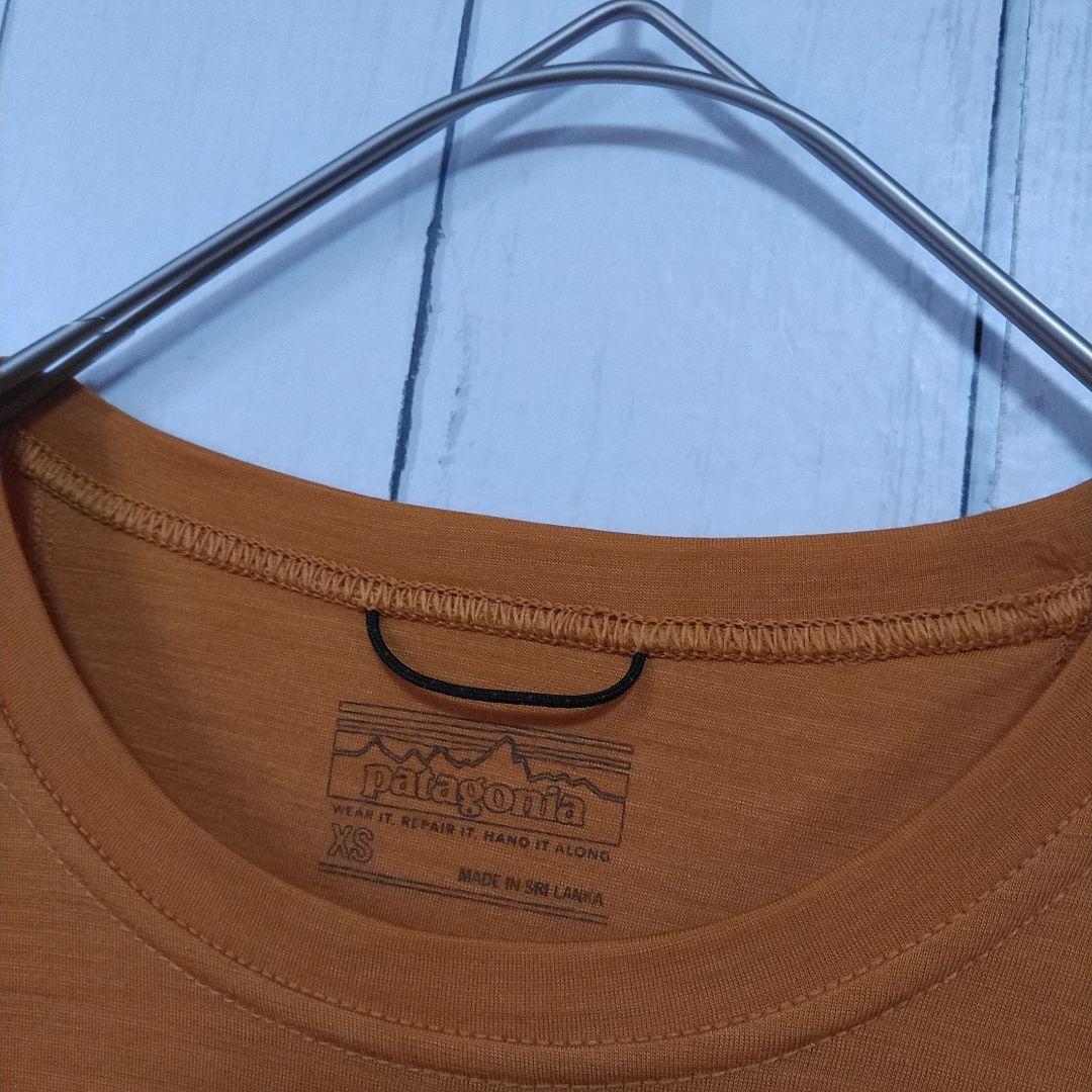 美品　パタゴニア　メリノ　ブレンド　3/4スリーブ　バイク　ジャージー　Ｓ相当