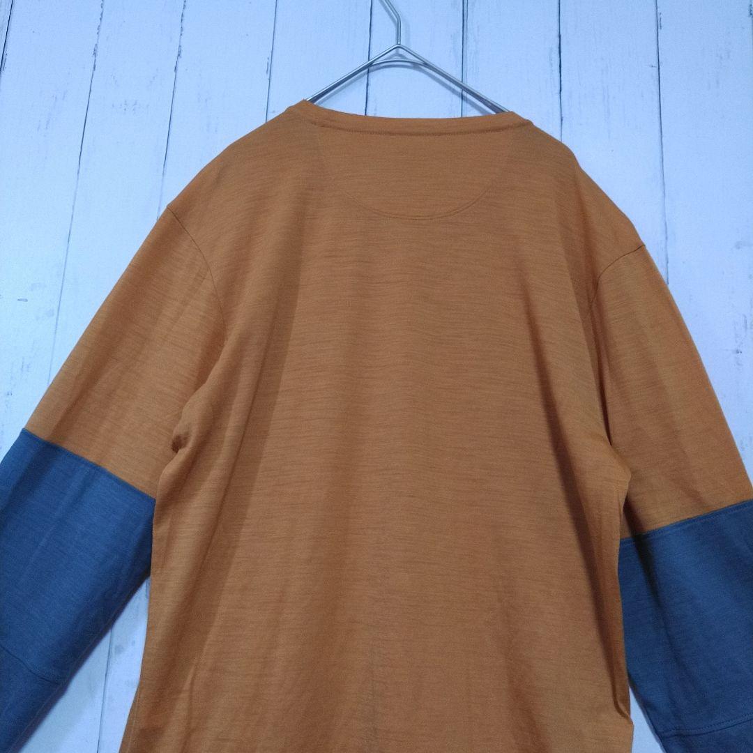 美品　パタゴニア　メリノ　ブレンド　3/4スリーブ　バイク　ジャージー　Ｓ相当