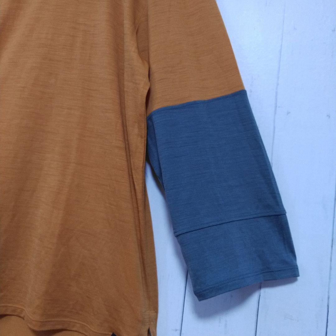 美品　パタゴニア　メリノ　ブレンド　3/4スリーブ　バイク　ジャージー　Ｓ相当