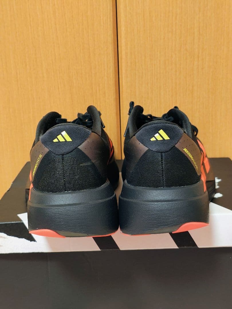 アディダスアディゼロ ADIZERO EVO SL 27.0cm 黒✕赤