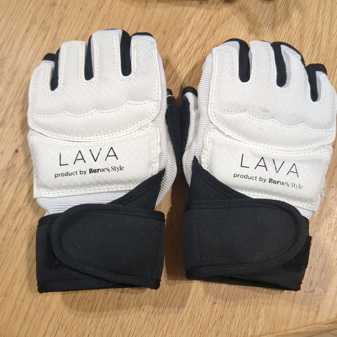 LAVA ラバ 暗闇キックボクシング　グローブ（S）シューズ（M）