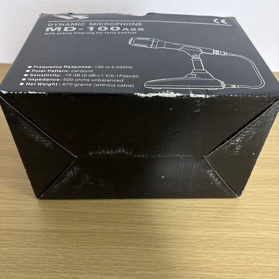 【未使用品】 YAESU MD-100A8X 八重洲無線 ダイナミックマイク