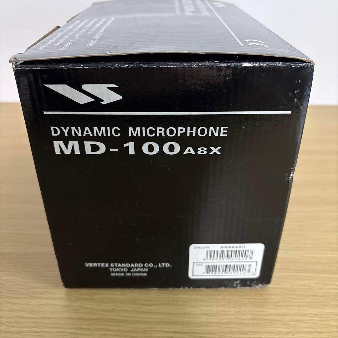 【未使用品】 YAESU MD-100A8X 八重洲無線 ダイナミックマイク