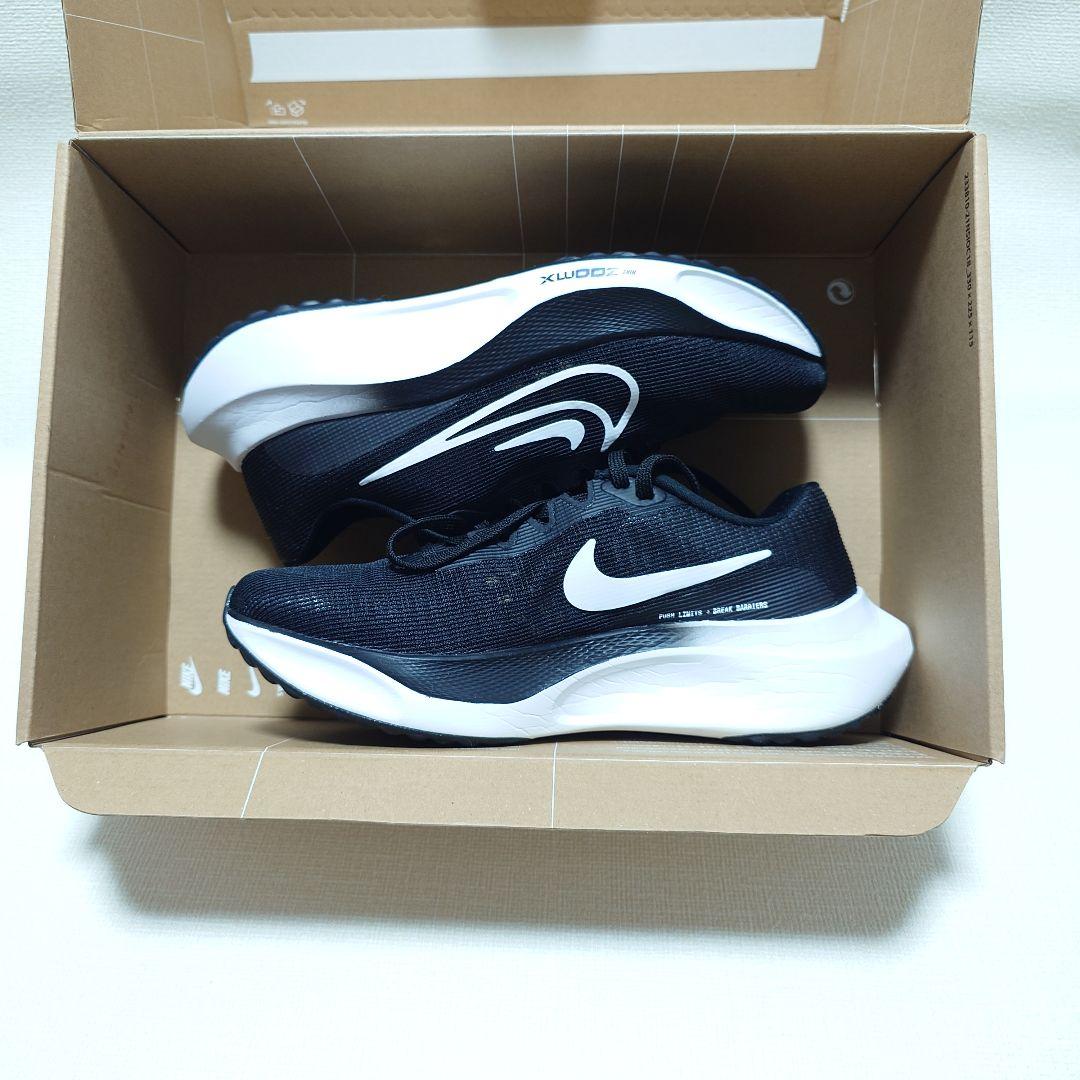 最終価格 ナイキNIKE Wズームフライ5ブラック25.0cm黒W