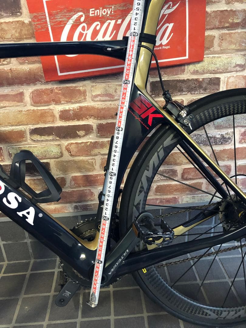 D*A様 DE ROSA ロードバイク 黒/金