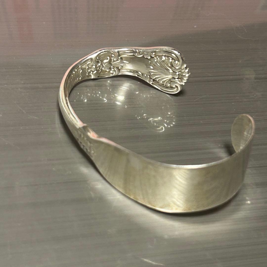ティファニー スターリングシルバー バターナイフ バングル 925