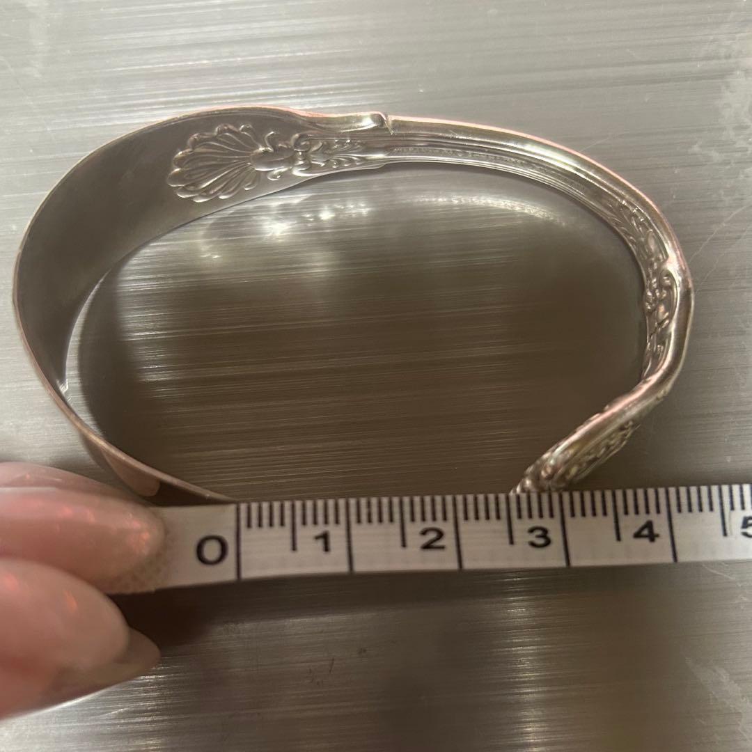 ティファニー スターリングシルバー バターナイフ バングル 925