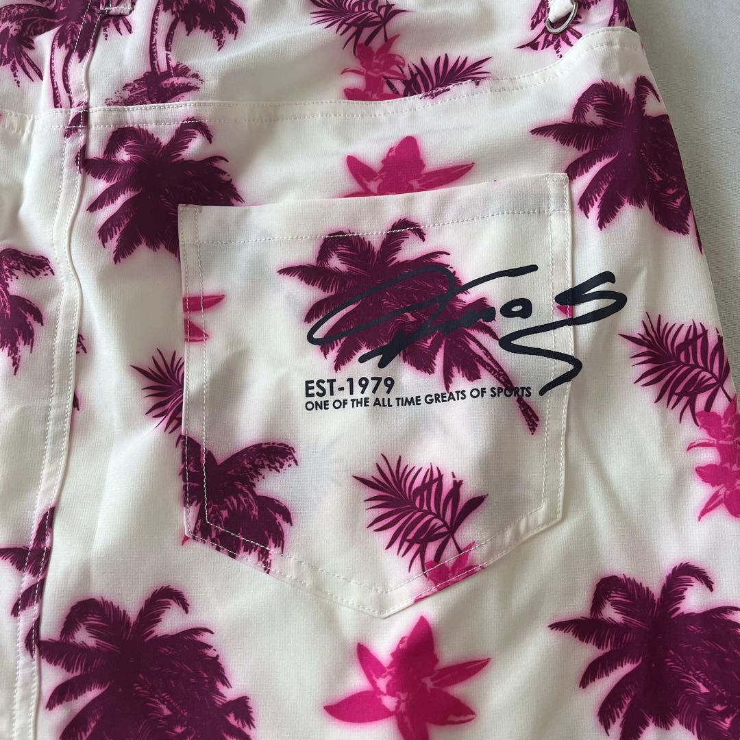 T-MAC ストレッチスカート B47W L-70 ホワイト/ピンク