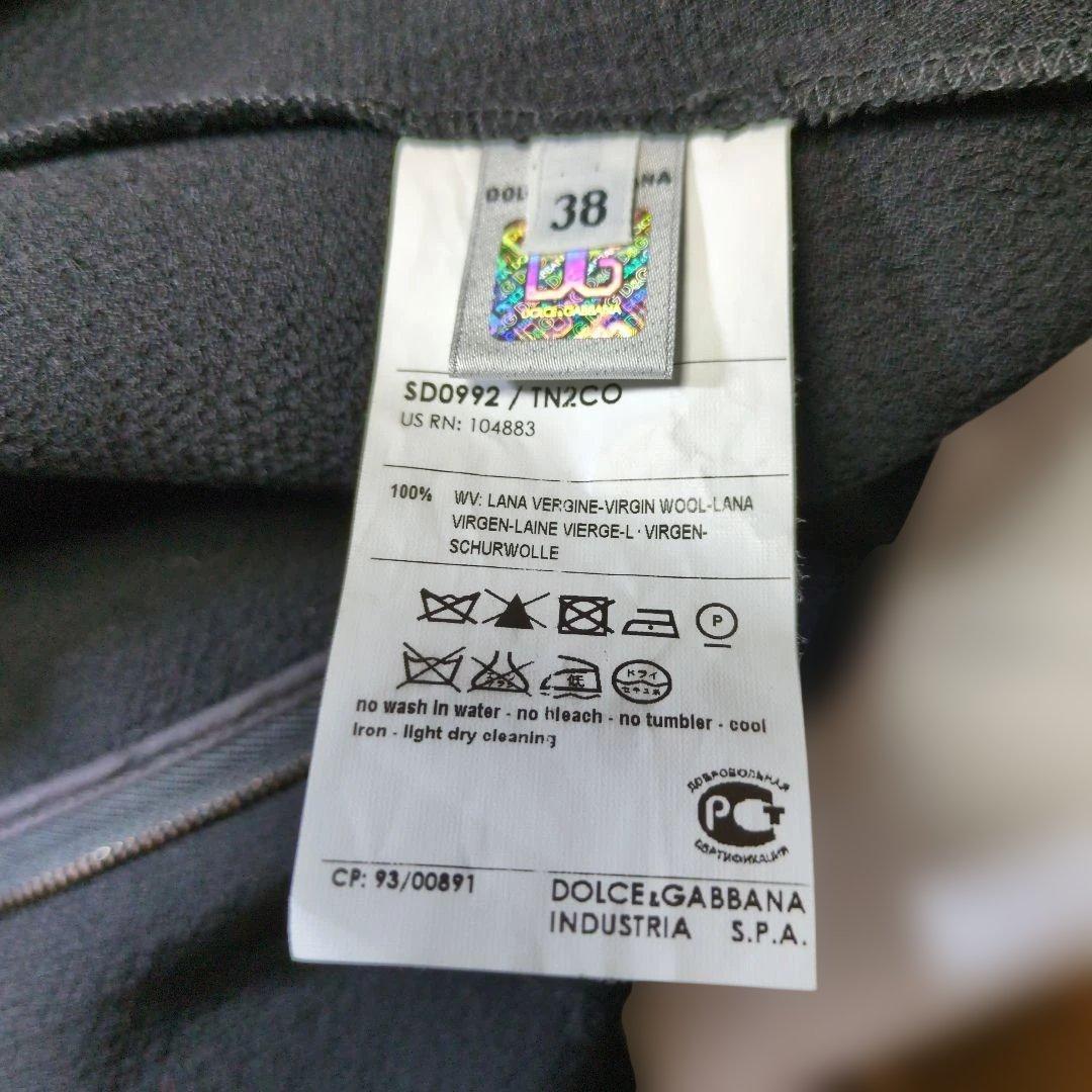 D&G ドルチェ＆ガッバーナ ブラック ノースリーブ ワンピース