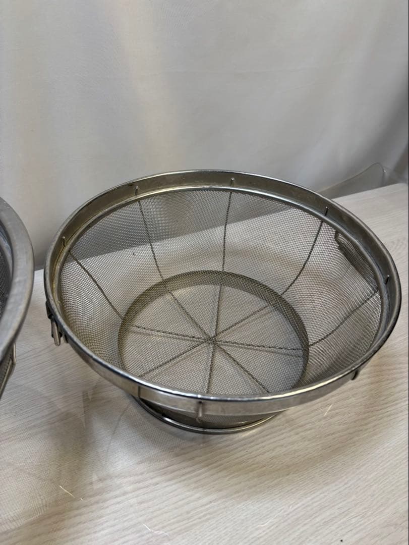 ステンレス製ざる 5個セット