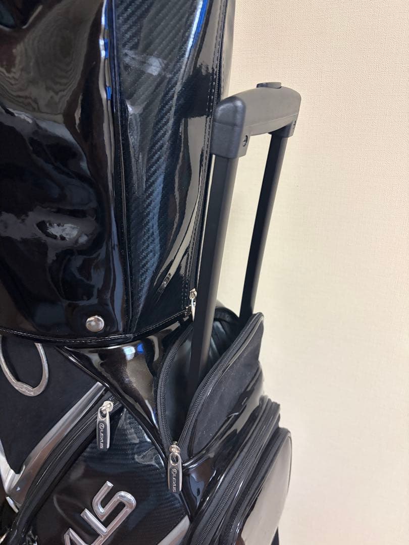 非売品レクサスLEXUSカート付きキャディーバッグ超美品おまけヘッドカバー