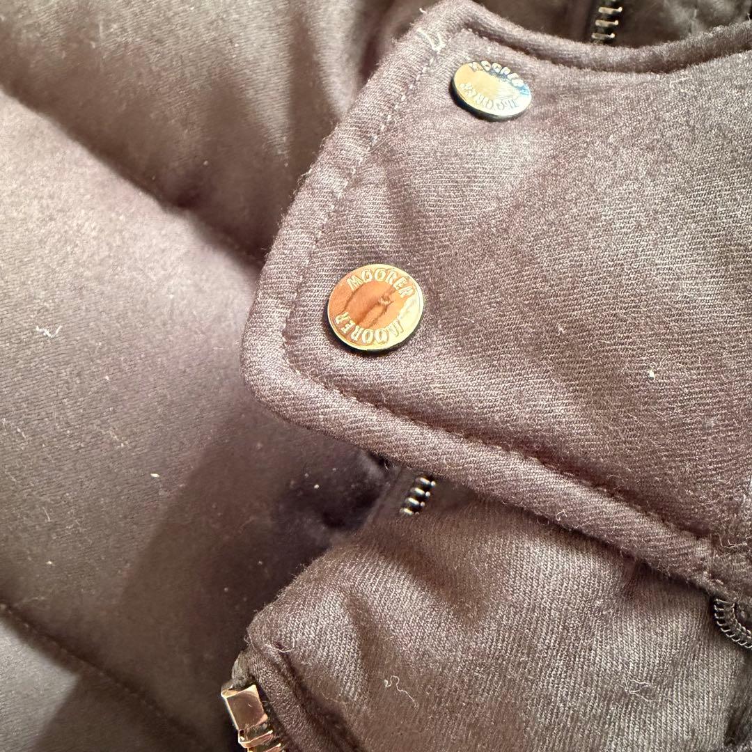 超美品　MOORER ムーレー FIRE ファイヤー　ダウンベスト 46