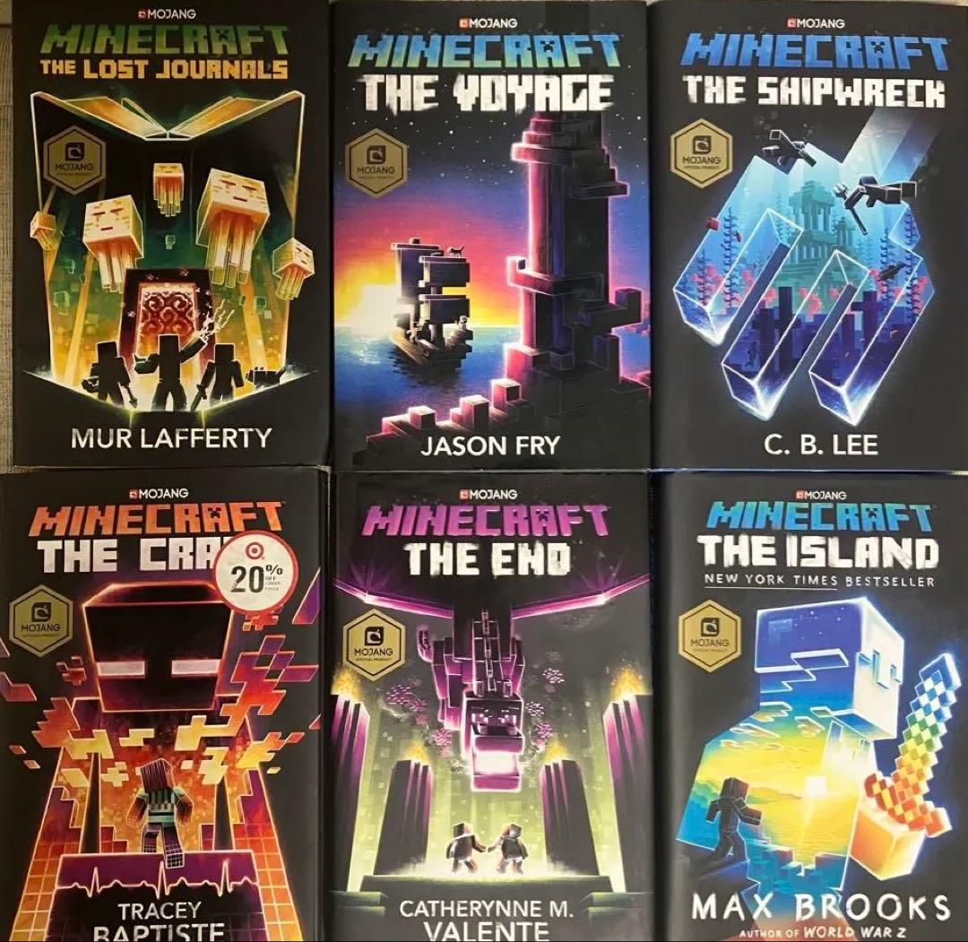 MOJANG Minecraft ハードカバー6冊セット