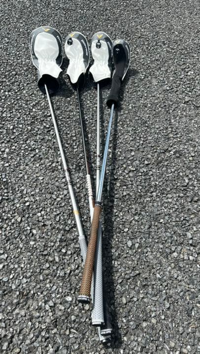 値引きしました❕キャロウェイマーベリックウッド4本セットSシャフト