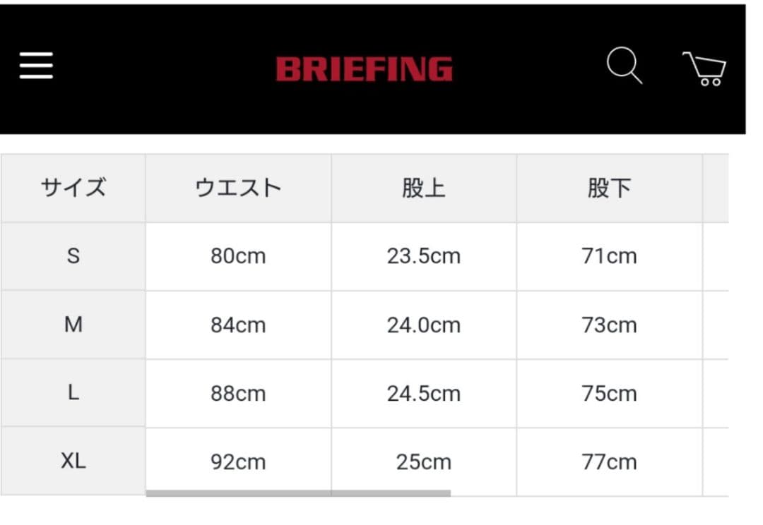 BRIEFING GOLF 3D LOGOパンツ グレー