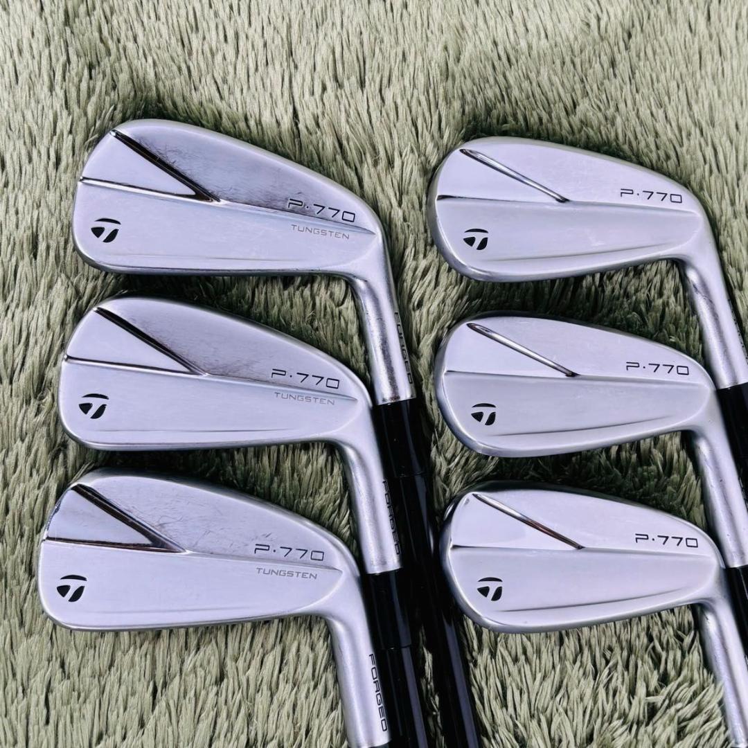 テーラーメイド P770 アイアン6本セット メンズゴルフ カーボン 人気モデル