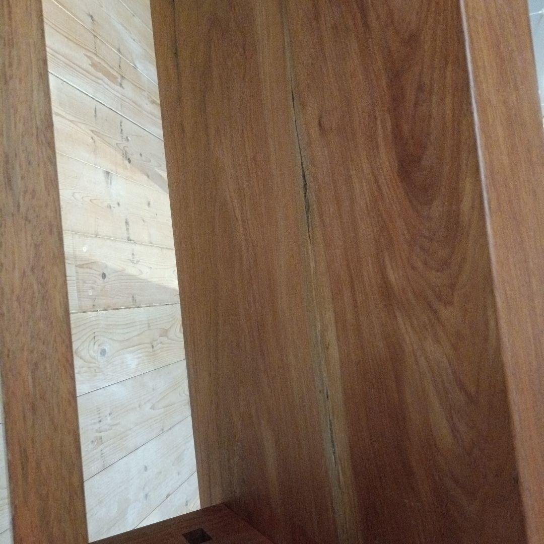 銘木　天然木　一枚板　ブビンガ　センターテーブル　リビングテーブル