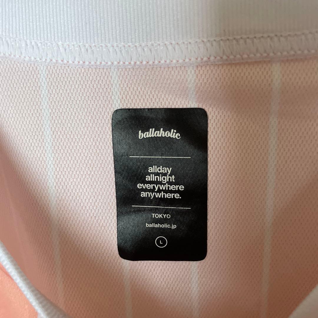 ウェア ballaholic Stripe Cool Long Tee