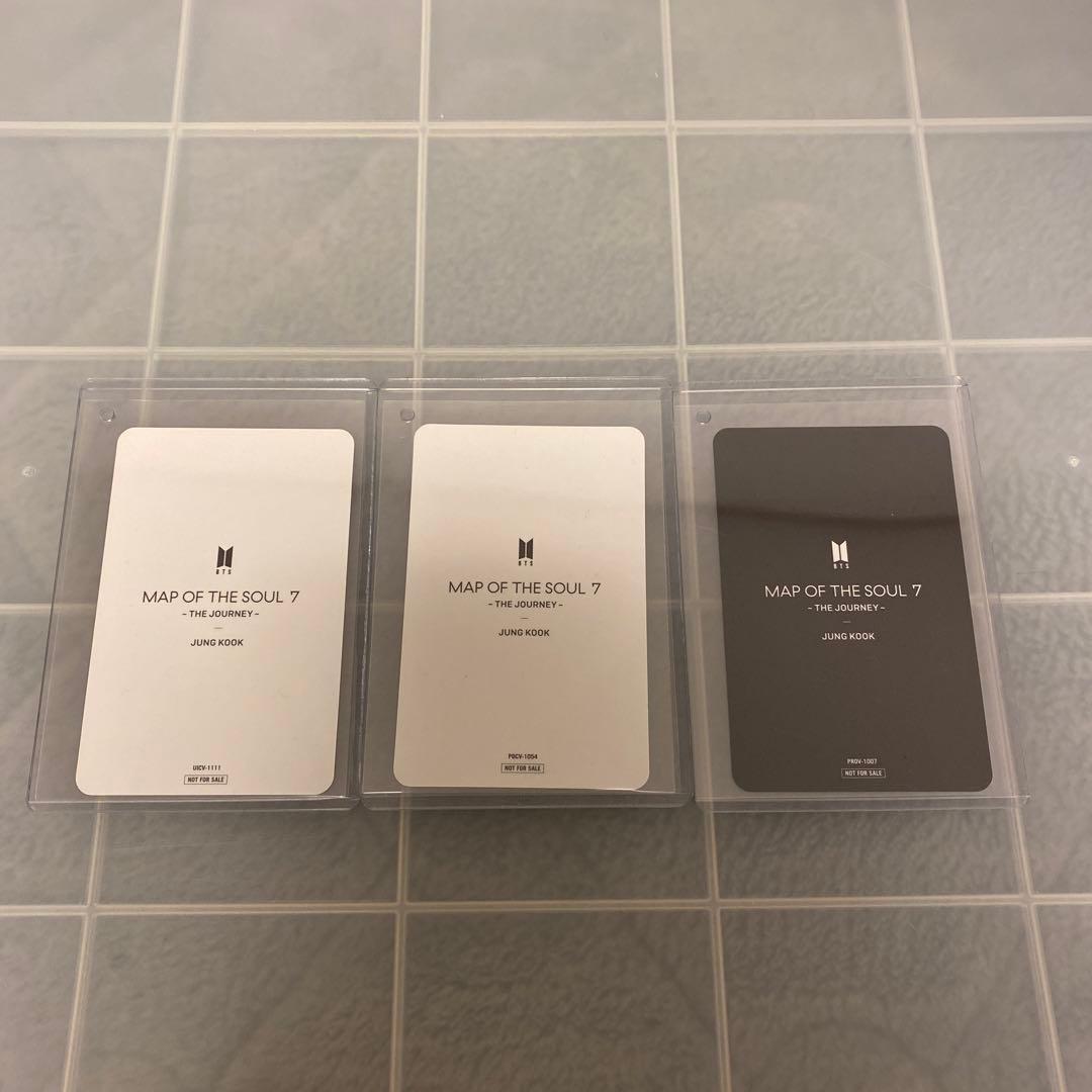 map of the soul 7 トレカ　ジョングク