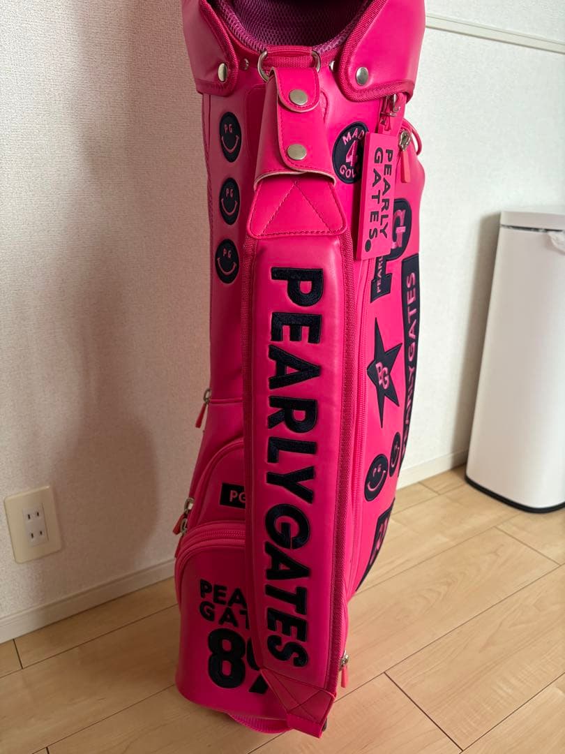 PEARLY GATES ピンク キャディバッグ PG ヘッドカバーセット