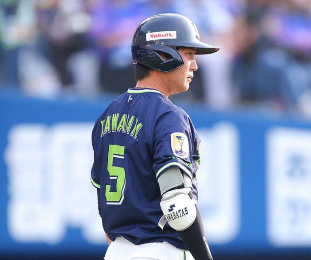 川端慎吾　ユニホーム　Ｍサイズ　ヤクルト　スワローズ　公式　正規品