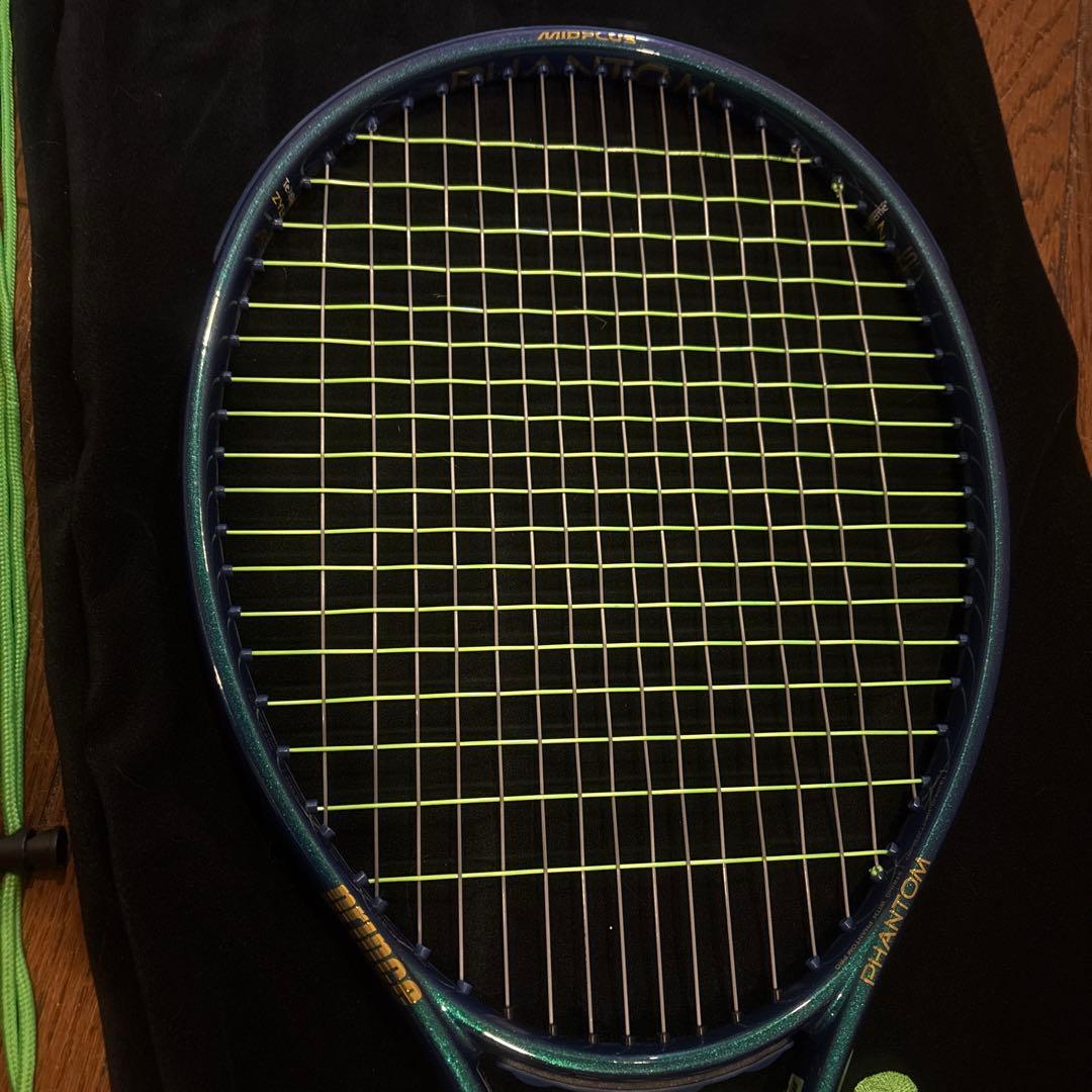 Prince ファントム100 G2 未使用に近い　テニスラケット ケース付き