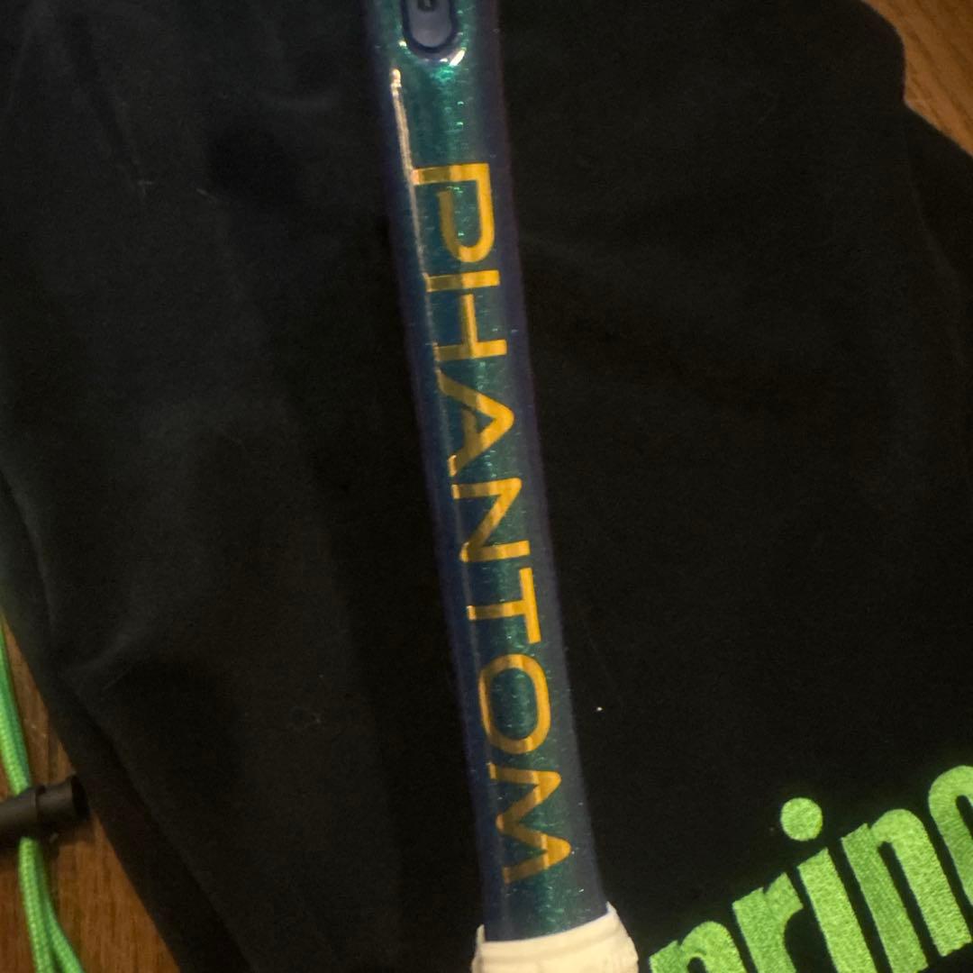 Prince ファントム100 G2 未使用に近い　テニスラケット ケース付き