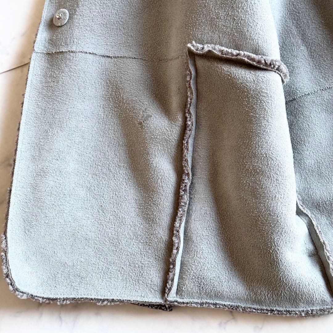 美品 現行タグ 近年モデル レリアン ボアフーディージャケット オーバーサイズ