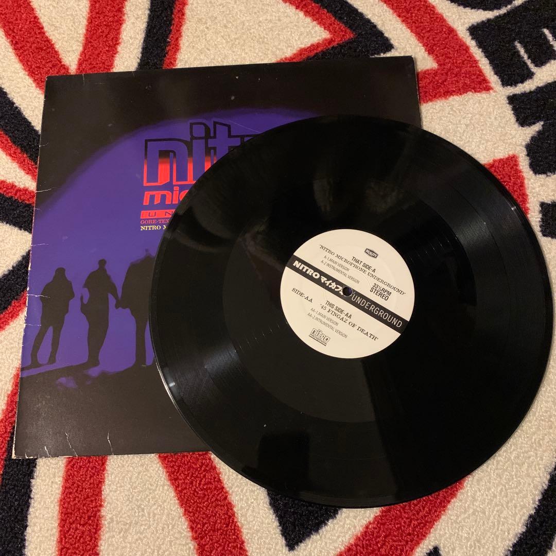 NITRO MICROPHONE UNDERGROUND LP ニトロ レコード