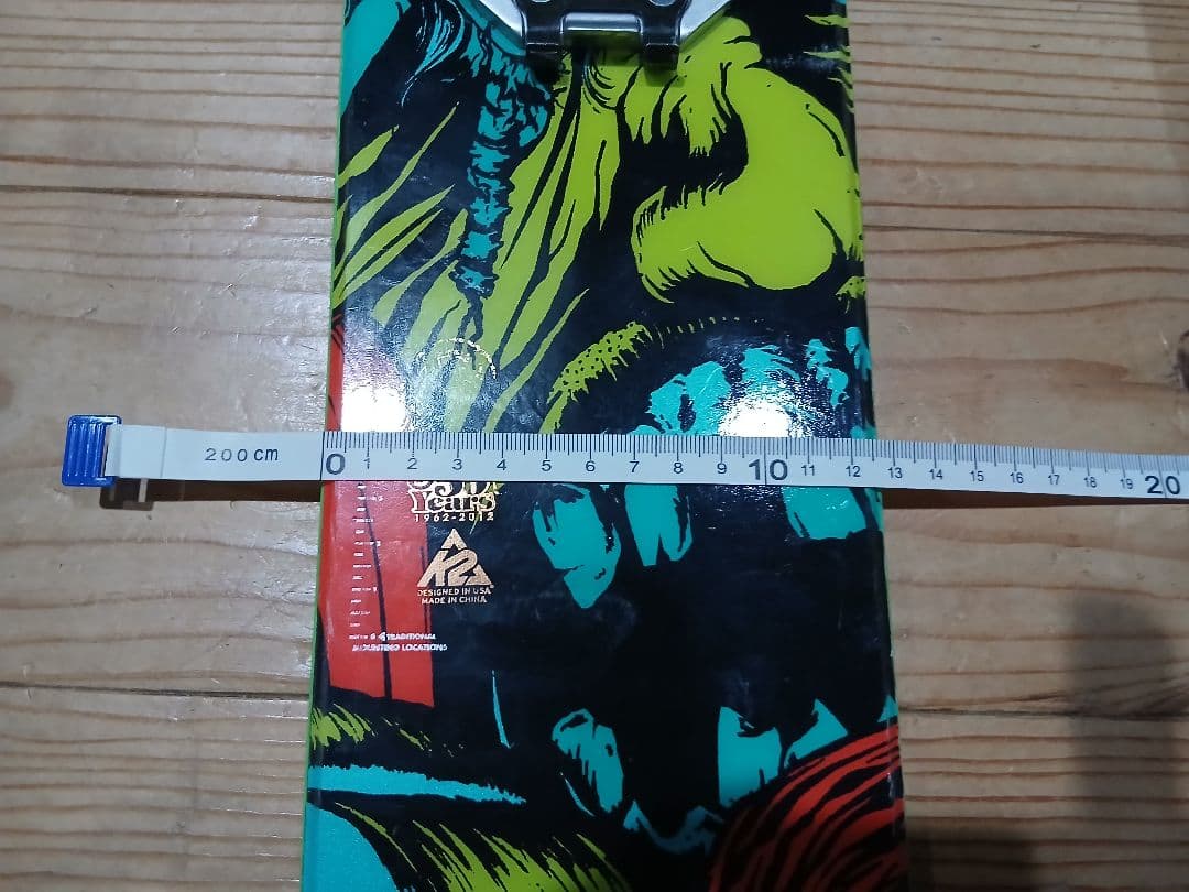 K2 ヘルベント　169cm ファットスキー