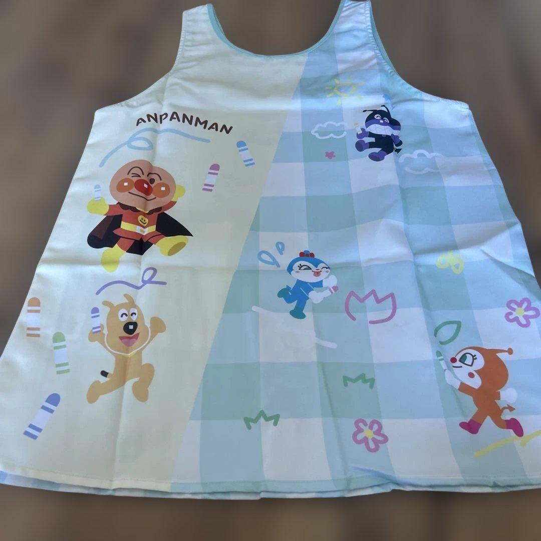 アンパンマン エプロン カラフル　2ウェイ