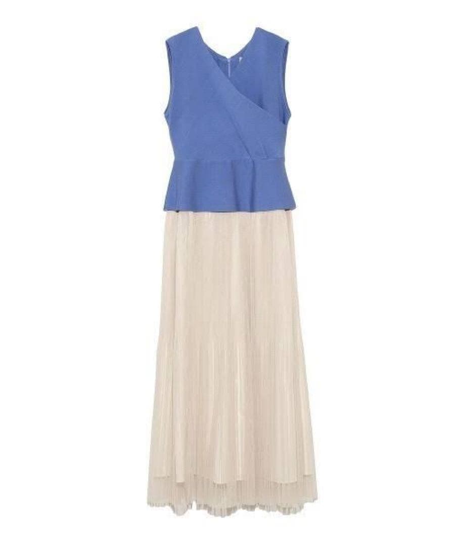 セルフォード　ニットコンビチュールワンピース