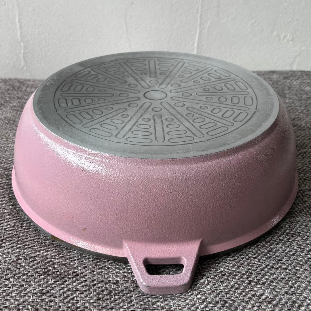 ★本日限定★アサヒ軽金属★ピンクのオールパン26cm &オリジナル料理集セット