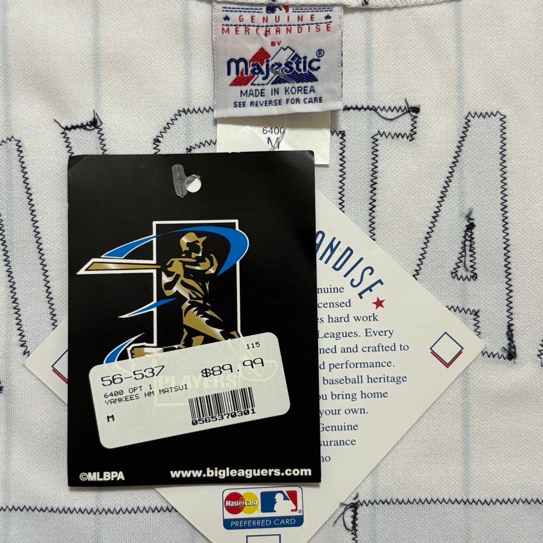 【新品・アメリカ購入】MLB× majesticヤンキース ユニフォーム