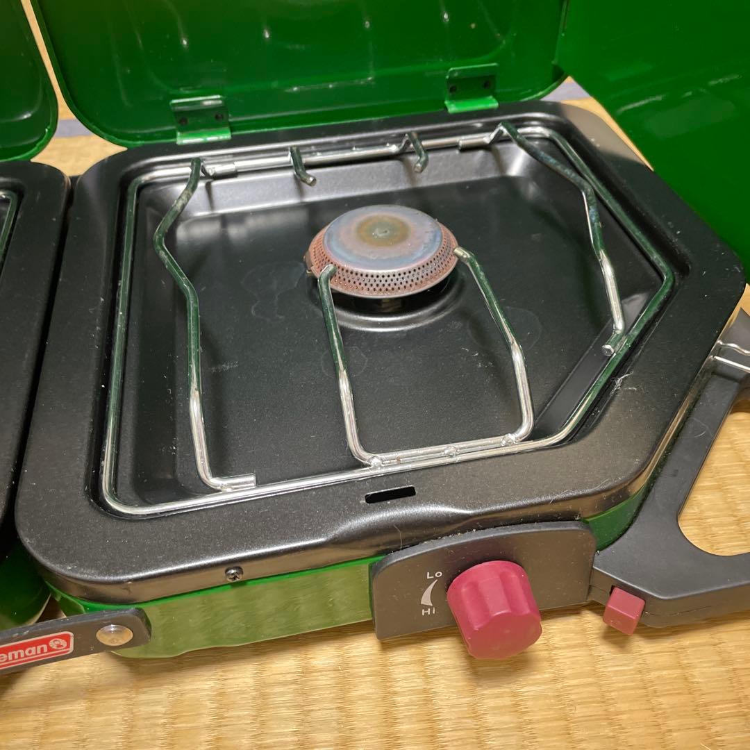 w*1様 Coleman EASY 2 BURN STOVE グリーン
