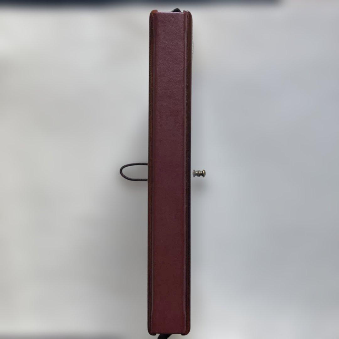 木製表紙カスタムノート　日記帳　縦約22 横17 広げると33.5厚2.7cm￼