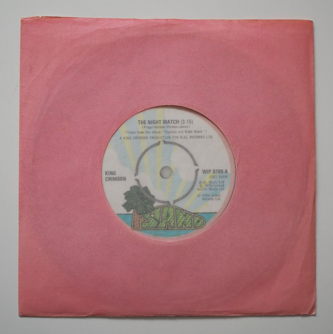 King Crimson【英国  オリジナル・シングル盤全揃い4枚】