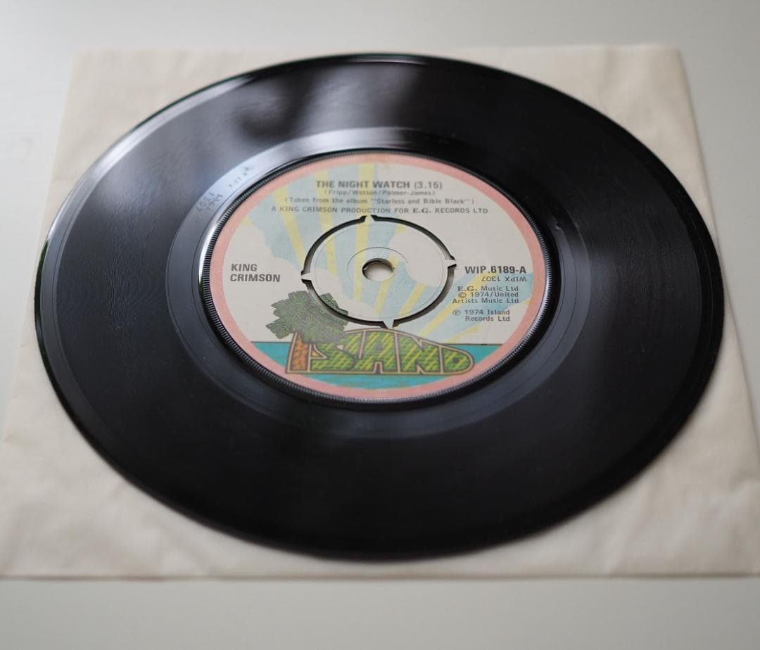 King Crimson【英国  オリジナル・シングル盤全揃い4枚】