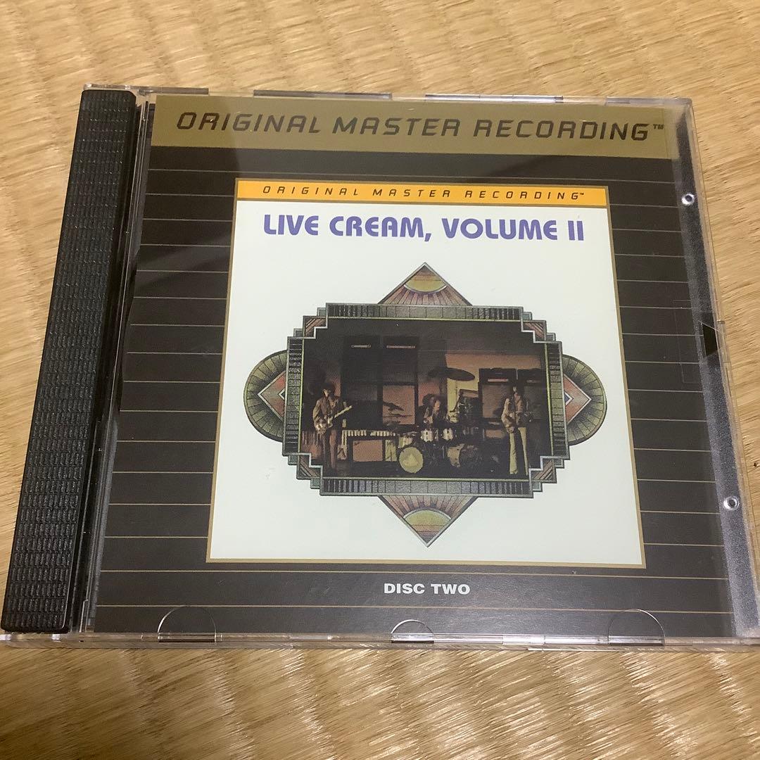 洋楽 CREAM LIVE CREAM & LIVE CREAM, VOLUME II