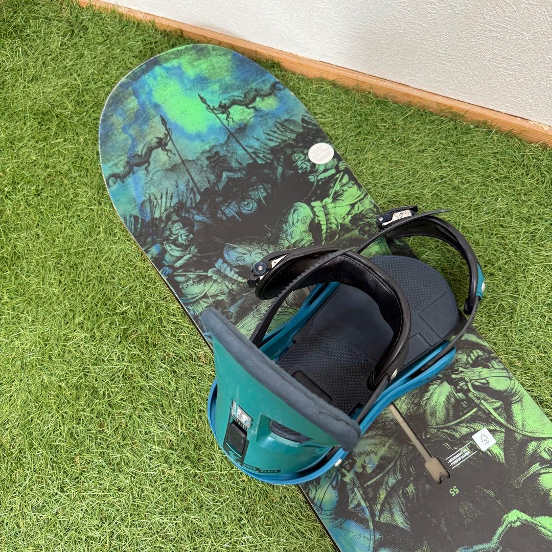 O1 BURTON 155cm メンズスノーボードセット