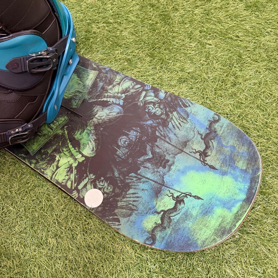 O1 BURTON 155cm メンズスノーボードセット