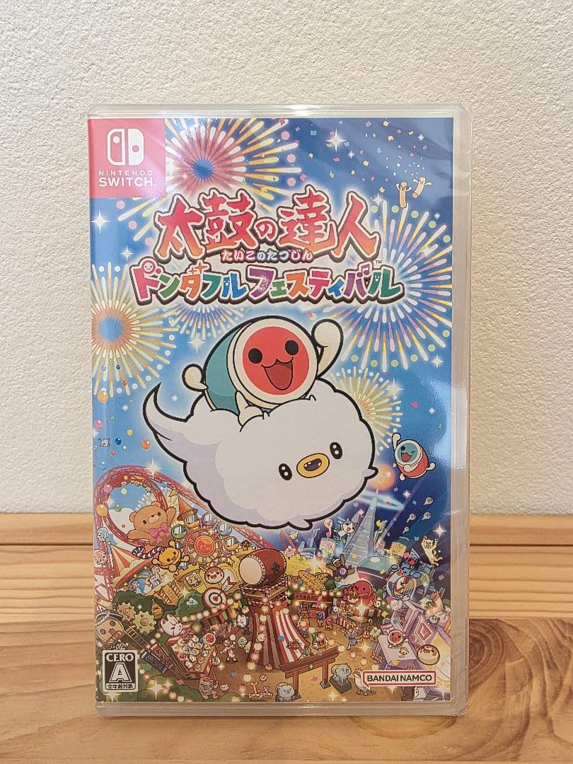 Switch 太鼓の達人 ドンダフルフェスティバル 太鼓とバチ付き　新品未開封