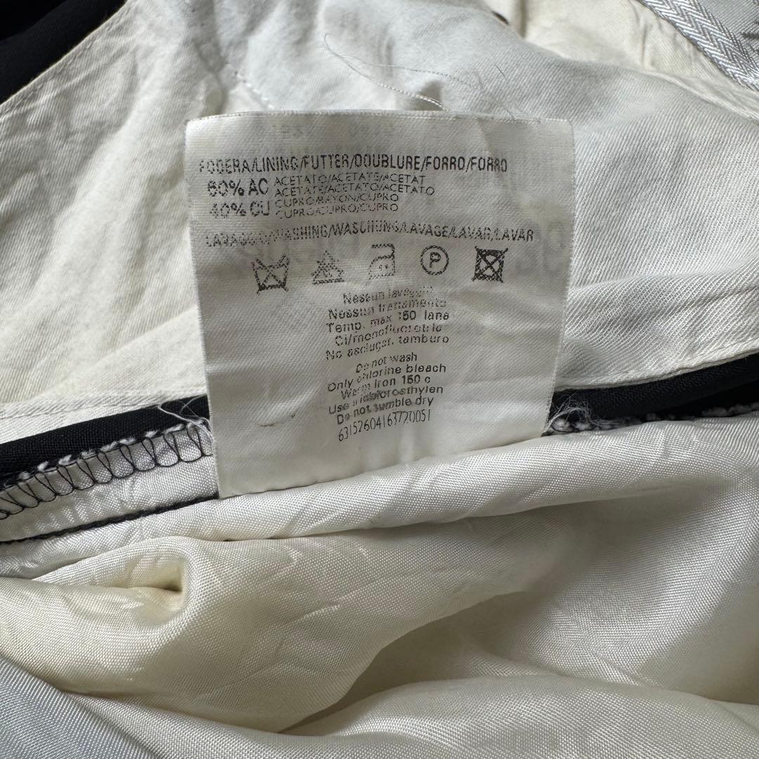 イタリア製 Zanella ザネッラ 3タック ダブル仕様 スラックス W36