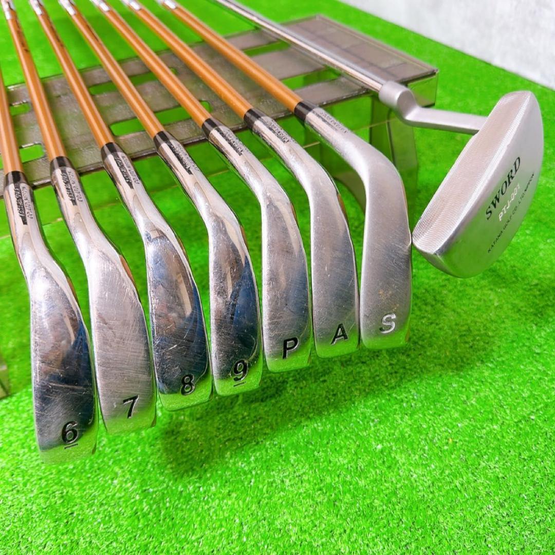 カタナ スウォード スナイパーエアー ゴルフクラブセット 豪華13本 右利き