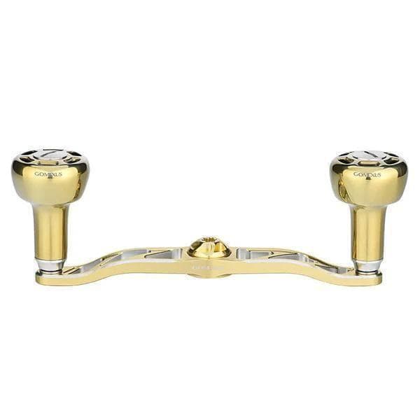 ゴメクサス　ダブルハンドル　120mm ダイワ　オールゴールド　チタンノブ