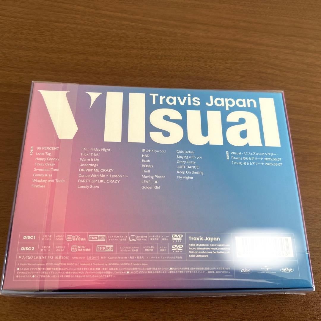 【新品未開封】Travisjapan VIIsual 完全生産限定盤DVD